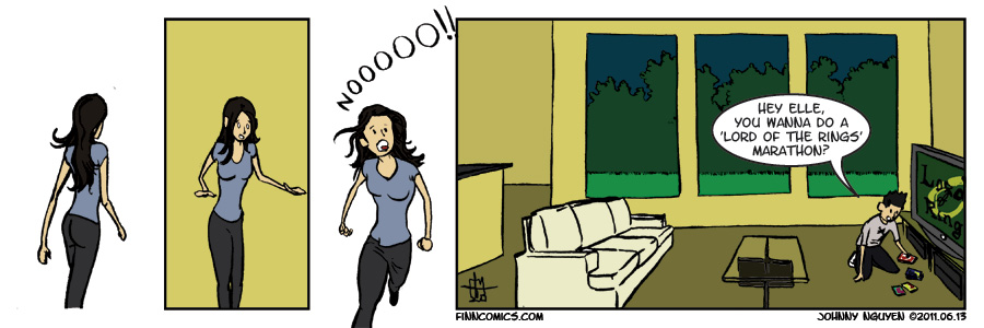 don’t run, what are you doing?!